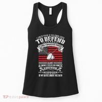 I Once Took A Solemn Oath To Defend Constitution VeternS Da Women's Tank Top thumb 0