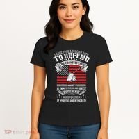 I Once Took A Solemn Oath To Defend Constitution VeternS Da Women's T-Shirt thumb 4