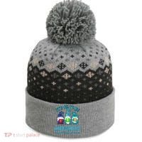 It's Ok To Be Different Autism Awareness Gnomes The Baniff Cuffed Pom Beanie thumb 0