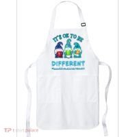 It's Ok To Be Different Autism Awareness Gnomes Apron thumb 0