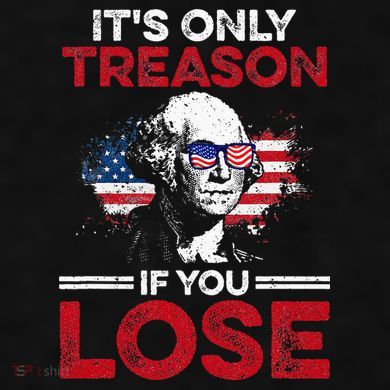 It's Only Treason If You Lose History Ladies PosiCharge Tri-Blend Wicking Tank