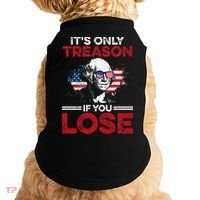 It's Only Treason If You Lose History Doggie Tank thumb 0