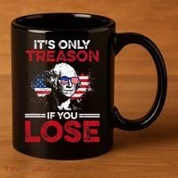 It's Only Treason If You Lose History 11oz C Handle Ceramic Mug thumb 3
