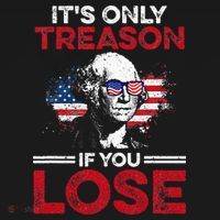 It's Only Treason If You Lose History Ornament thumb 1