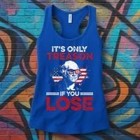 It's Only Treason If You Lose History Women's Tank Top thumb 3