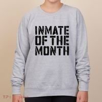 Inmate Of The Month Prisoner Costume Women's Sweatshirt thumb 0
