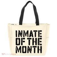 Inmate Of The Month Prisoner Costume Tote Bag thumb 0