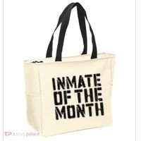 Inmate Of The Month Prisoner Costume Tote Bag thumb 2