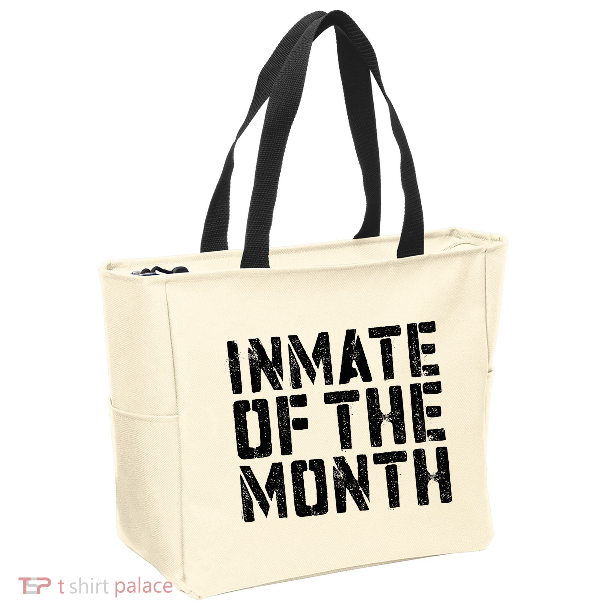 Inmate Of The Month Prisoner Costume Tote Bag