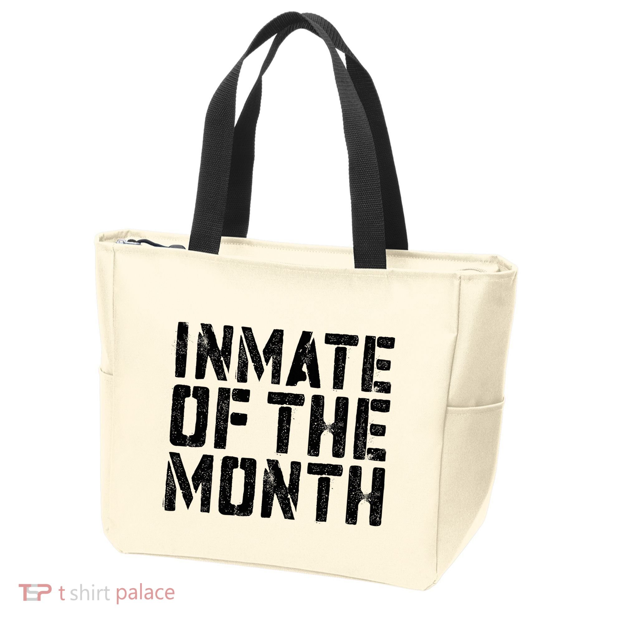 Inmate Of The Month Prisoner Costume Tote Bag