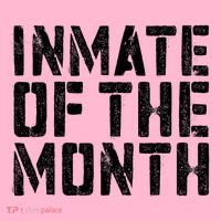 Inmate Of The Month Prisoner Costume Coaster thumb 2