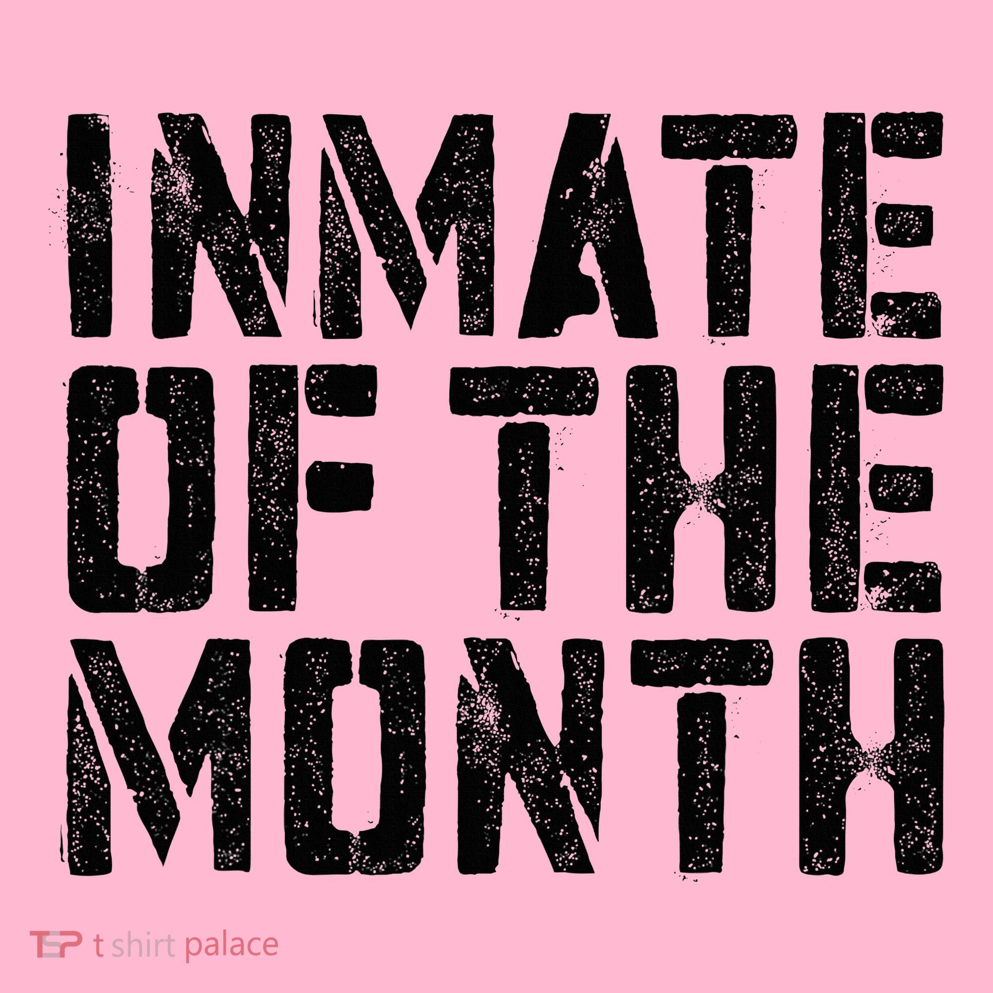 Inmate Of The Month Prisoner Costume Coaster