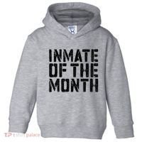 Inmate Of The Month Prisoner Costume Toddler Hoodie thumb 0