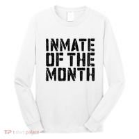 Inmate Of The Month Prisoner Costume Long Sleeve Shirt thumb 0