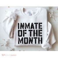 Inmate Of The Month Prisoner Costume Sweatshirt thumb 2