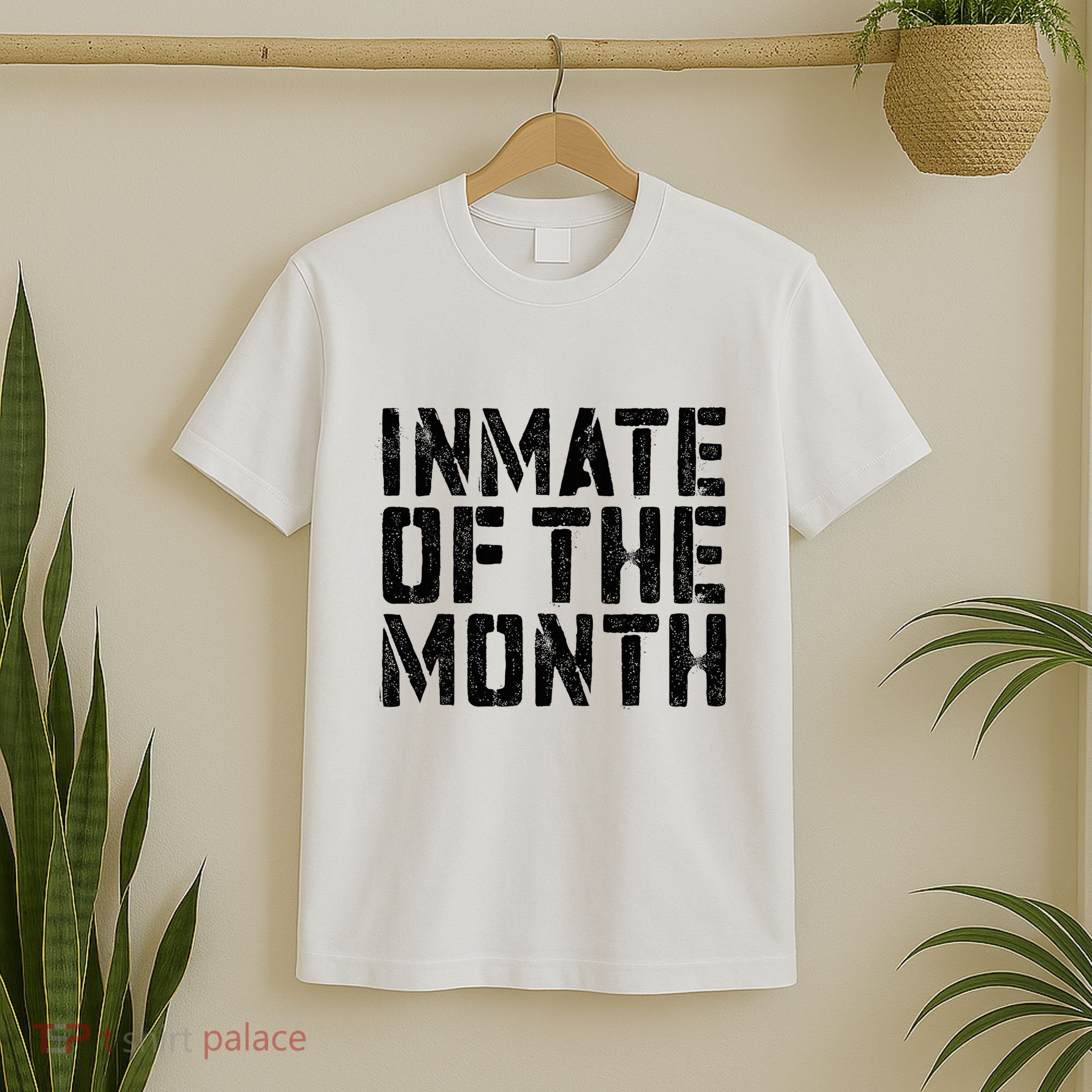 Inmate Of The Month Prisoner Costume T-Shirt