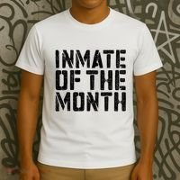 Inmate Of The Month Prisoner Costume T-Shirt thumb 3