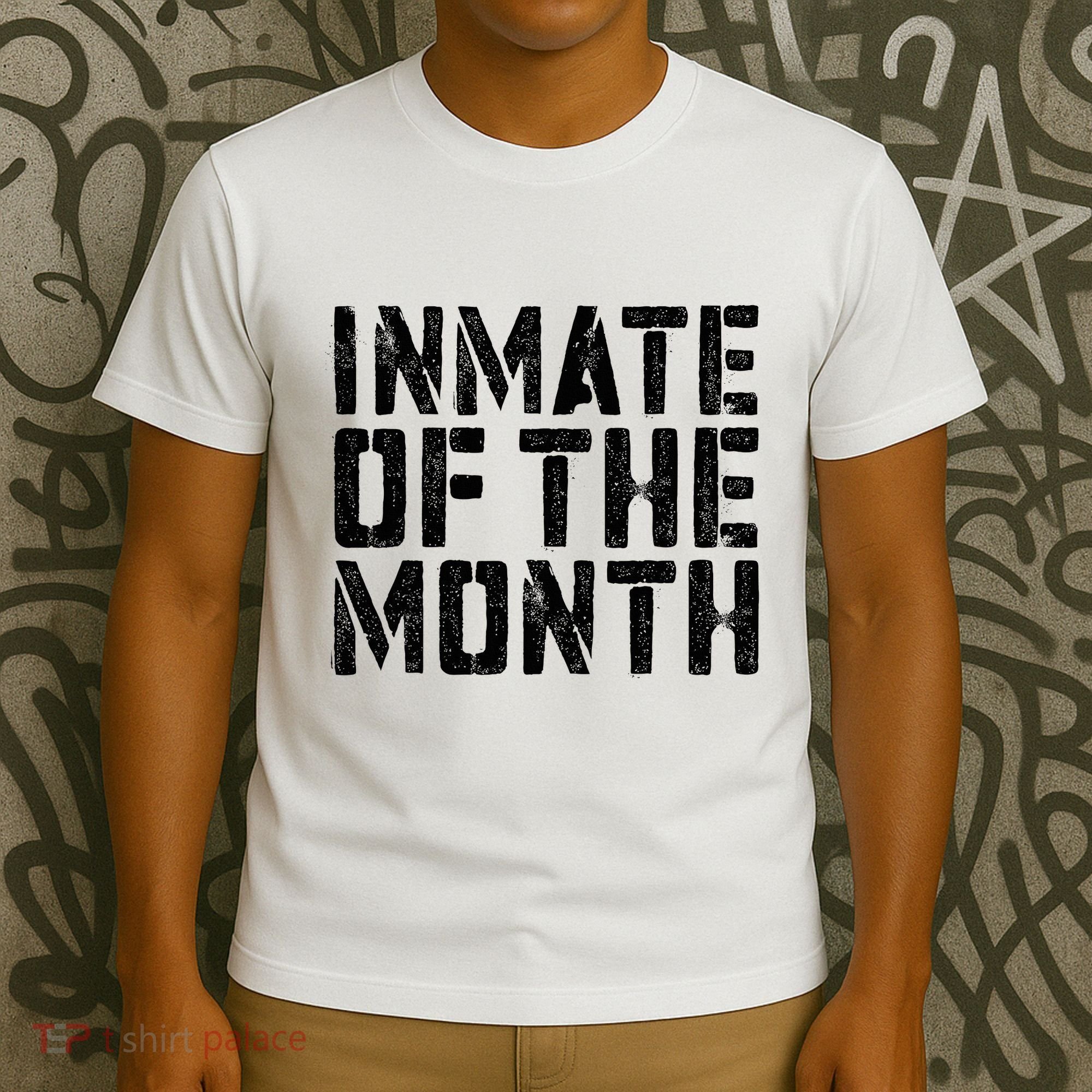 Inmate Of The Month Prisoner Costume T-Shirt