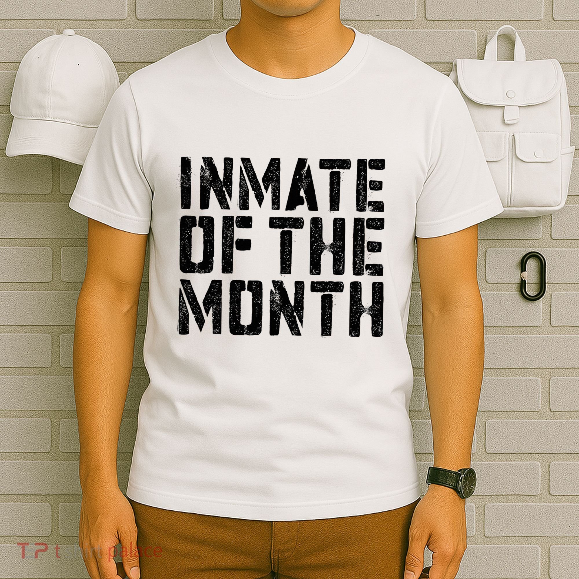 Inmate Of The Month Prisoner Costume T-Shirt