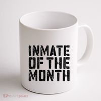 Inmate Of The Month Prisoner Costume Coffee Mug thumb 1