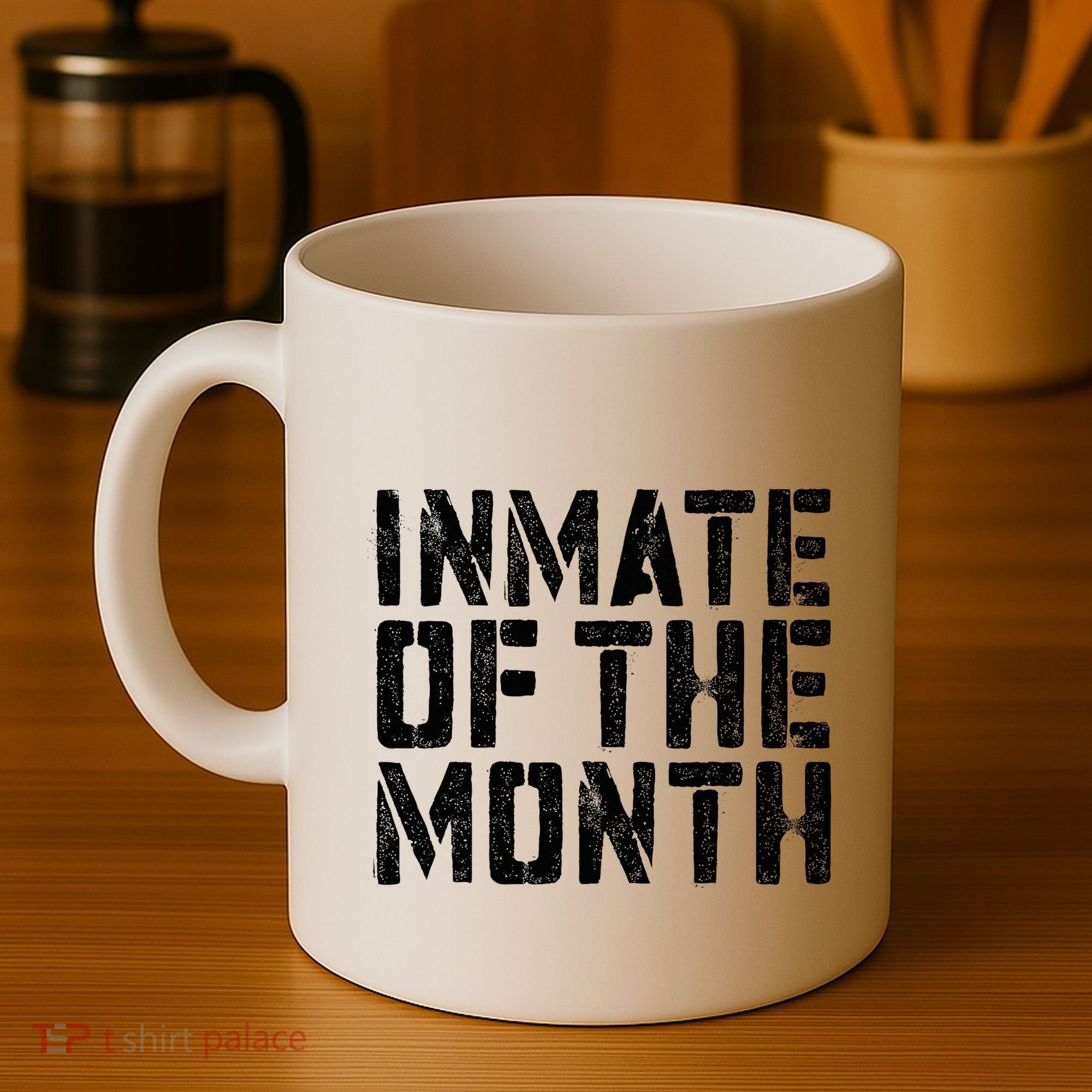 Inmate Of The Month Prisoner Costume Coffee Mug
