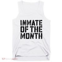 Inmate Of The Month Prisoner Costume Tank Top thumb 0