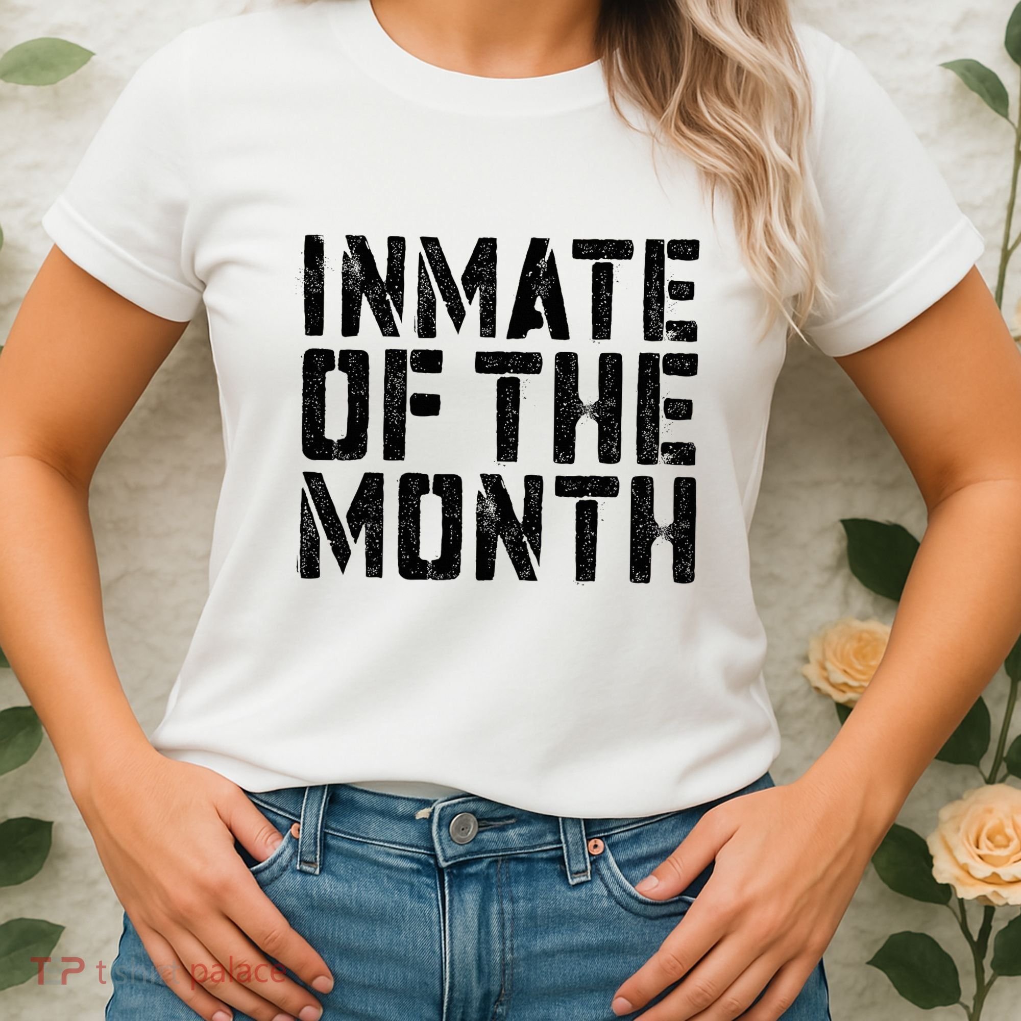 Inmate Of The Month Prisoner Costume Women's T-Shirt