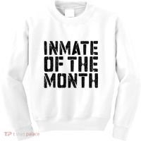 Inmate Of The Month Prisoner Costume Kids Sweatshirt thumb 0