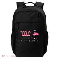 It's Ok To Be Different Funny Flamingo Golf Lover Backpack thumb 0