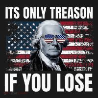 Its Only Treason If You Lose George Washington Women's Hoodie thumb 2
