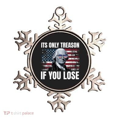 Its Only Treason If You Lose George Washington Ornament