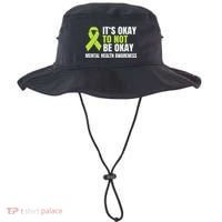 ItS Okay To Not Be Okay Mental Health Ribbon Bucket Hat thumb 0
