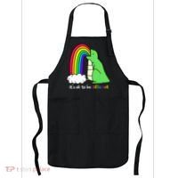 It's Ok To Be Different Autism Awareness Dinosaur Apron thumb 0