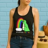 It's Ok To Be Different Autism Awareness Dinosaur Women's Tank Top thumb 2