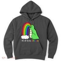 It's Ok To Be Different Autism Awareness Dinosaur Hoodie thumb 0