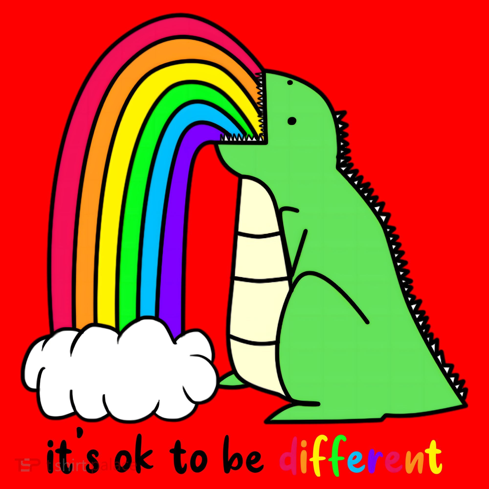It's Ok To Be Different Autism Awareness Dinosaur Santa Hat