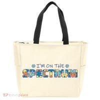 I'm On The Spectrum Autism Awareness Tote Bag thumb 0