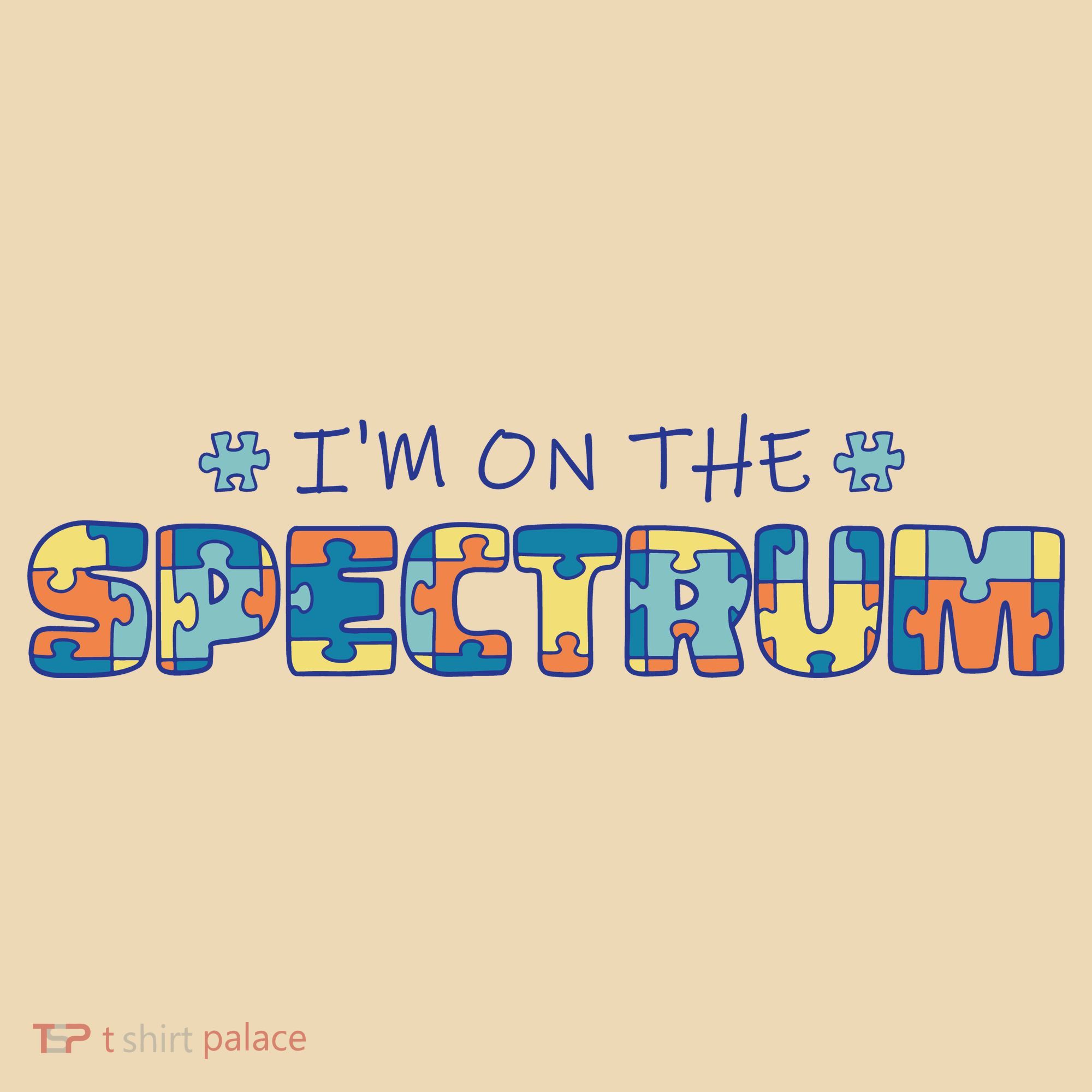 I'm On The Spectrum Autism Awareness Tote Bag