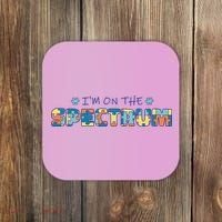 I'm On The Spectrum Autism Awareness Coaster thumb 0