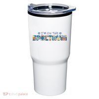 I'm On The Spectrum Autism Awareness Tumbler thumb 0