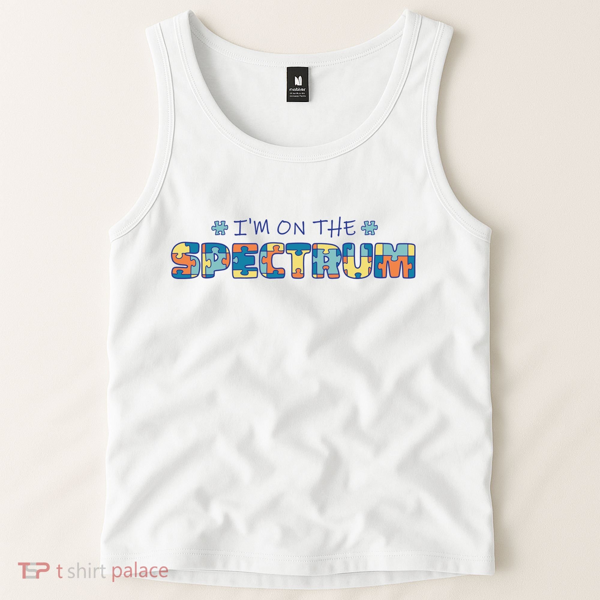 I'm On The Spectrum Autism Awareness Tank Top