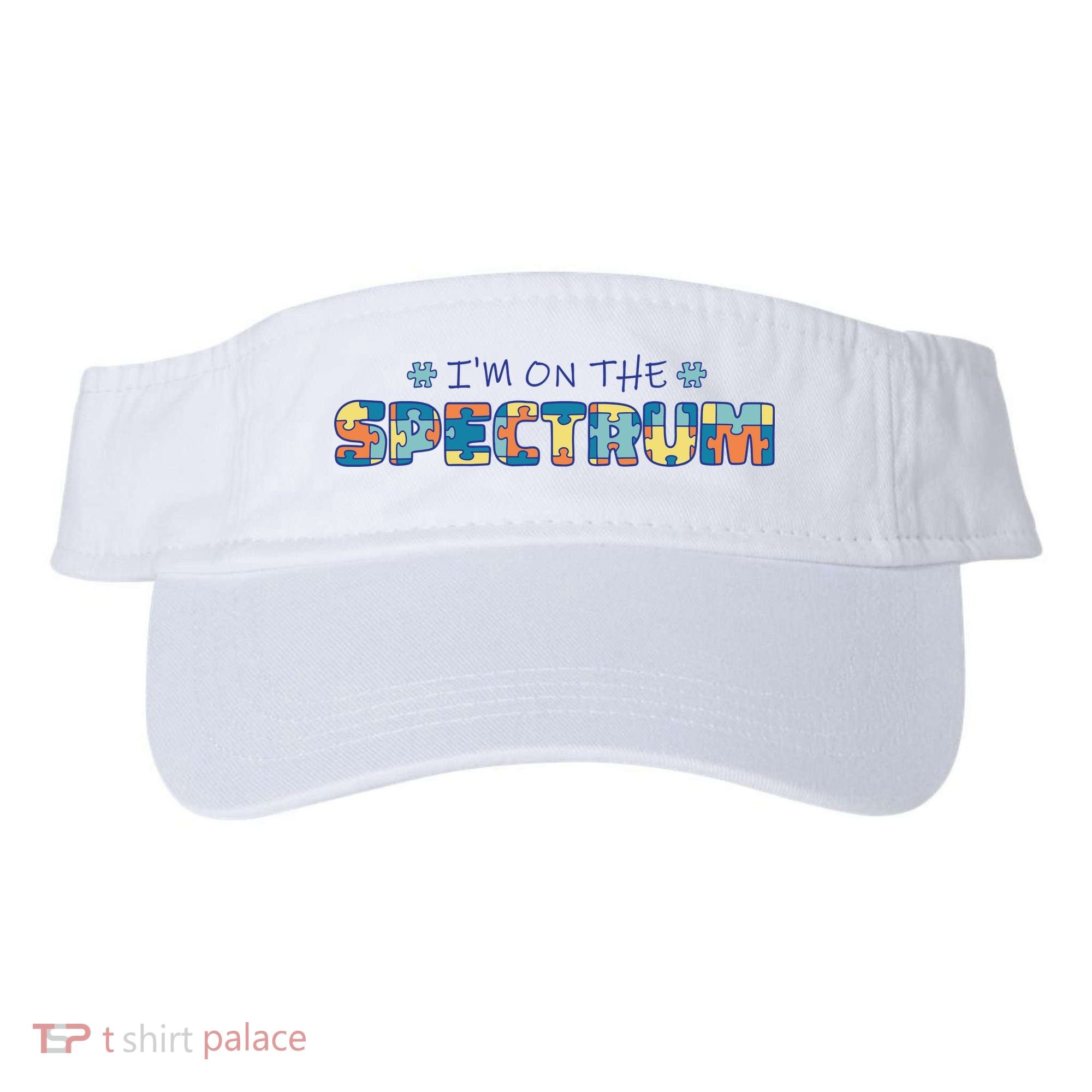 I'm On The Spectrum Autism Awareness Visor
