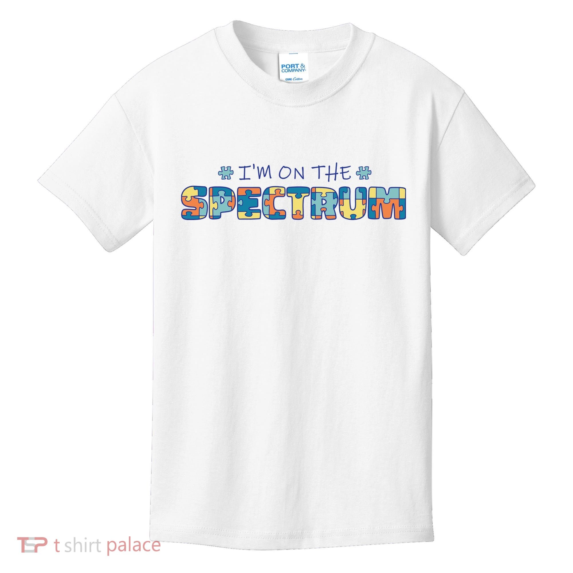 I'm On The Spectrum Autism Awareness Kids T-Shirt