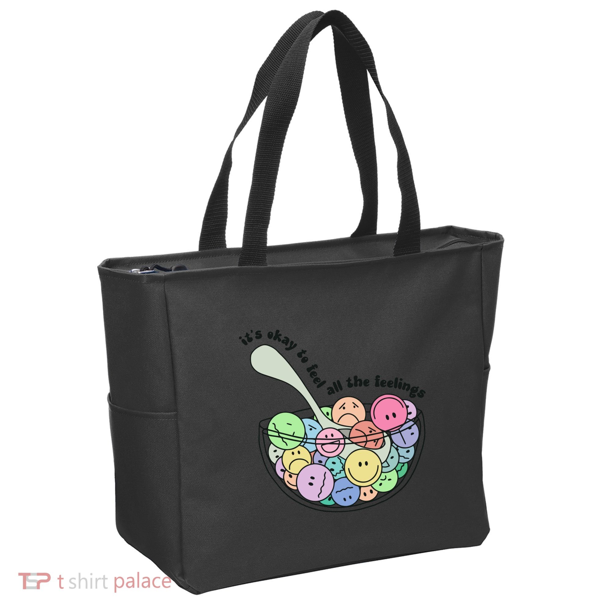 Its Okay To Feel All The Feelings Tote Bag