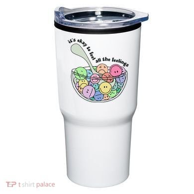 Its Okay To Feel All The Feelings Tumbler