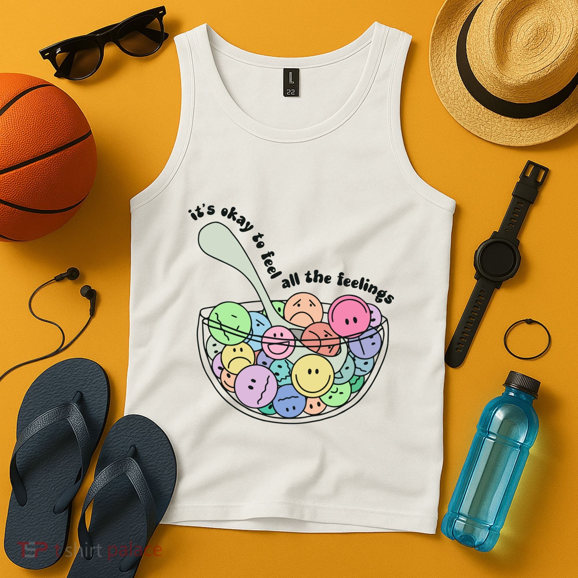 Its Okay To Feel All The Feelings Tank Top