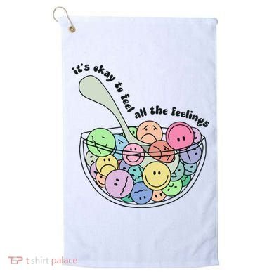 Its Okay To Feel All The Feelings Golf Towel