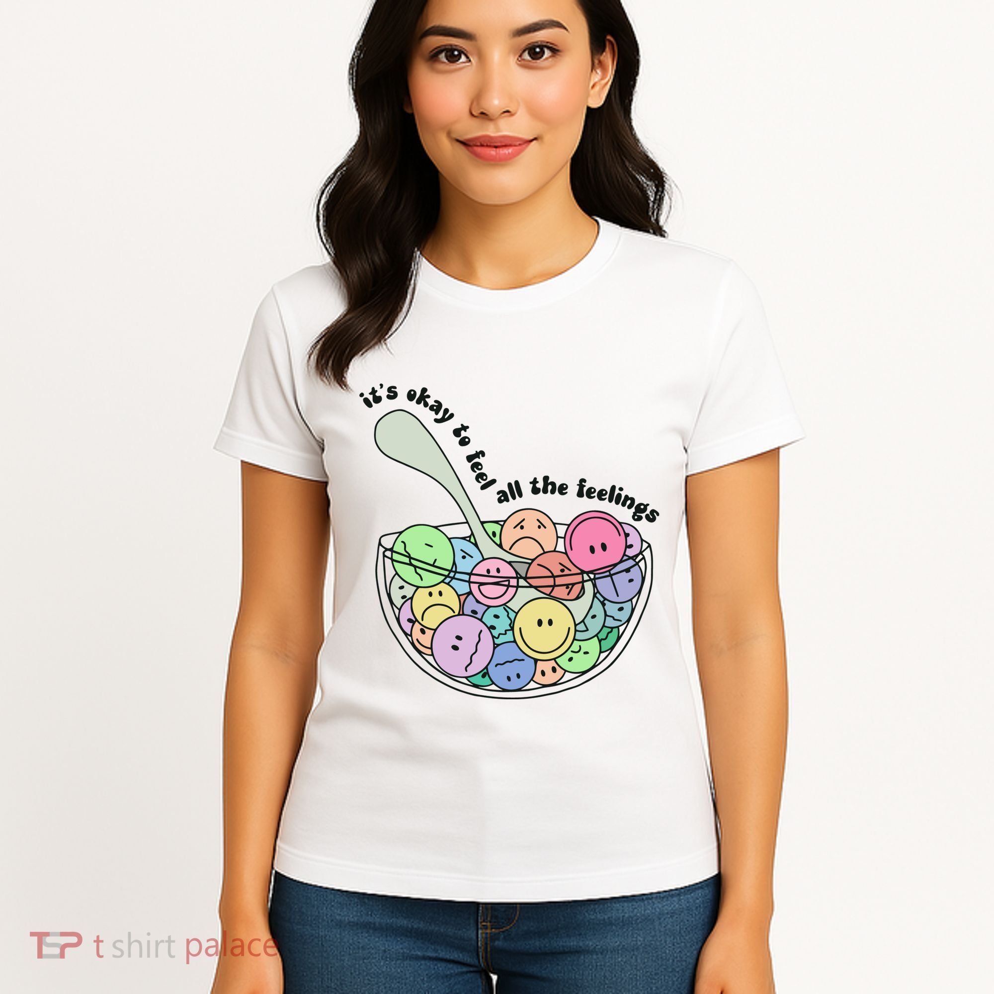 Its Okay To Feel All The Feelings Women's T-Shirt