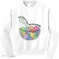Its Okay To Feel All The Feelings Kids Sweatshirt thumb 0