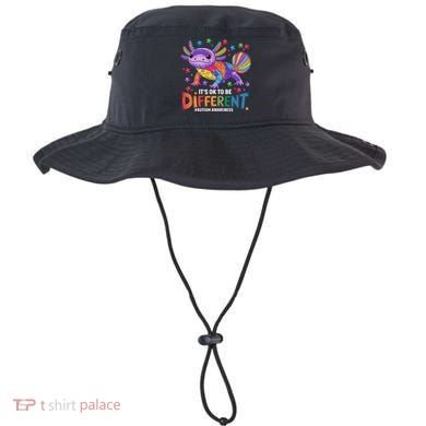 It's OK To Be Different Autism Awareness Axolotl Lovers Bucket Hat